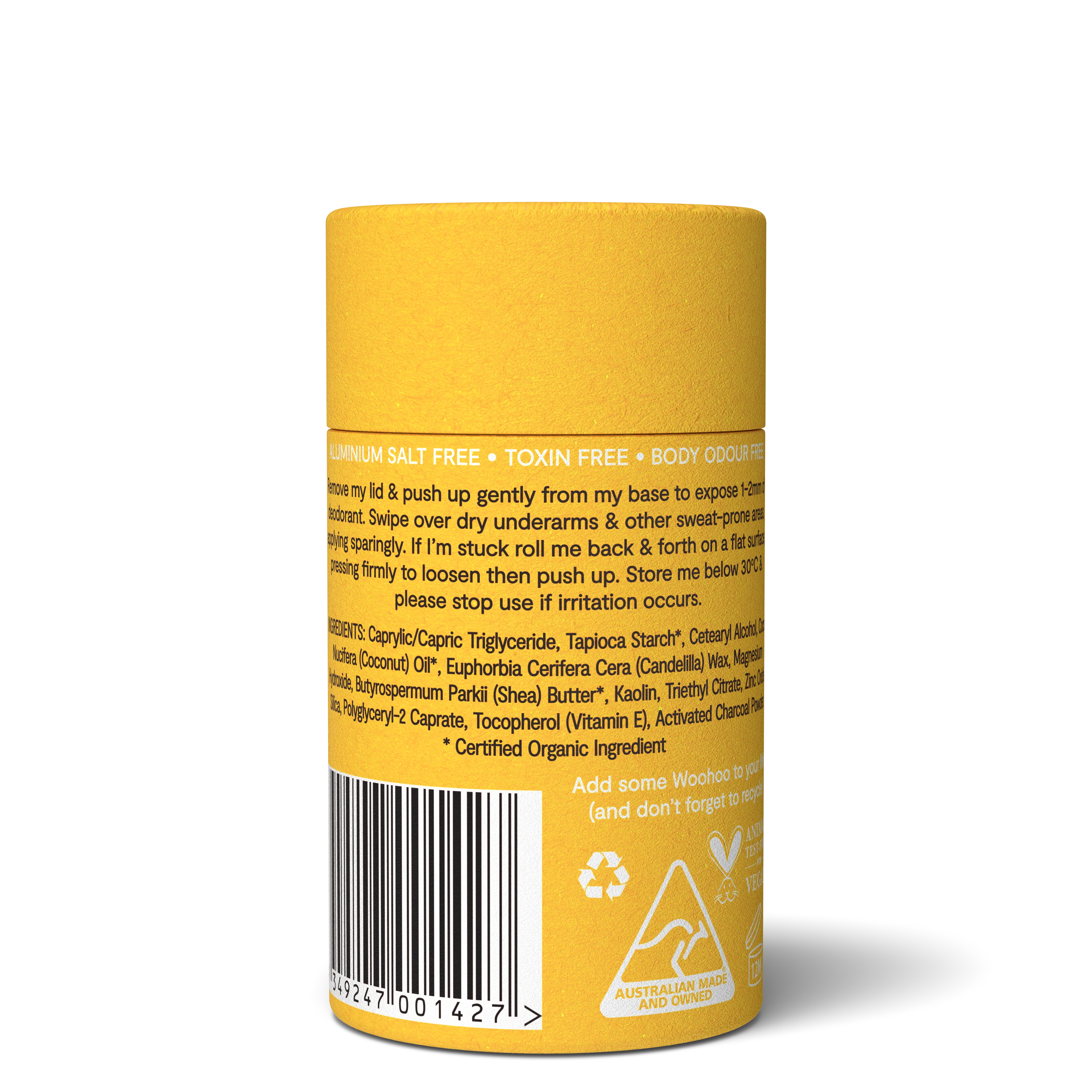 All Natural Deodorant & Anti-Chafe Stick - Mellow - Image 2