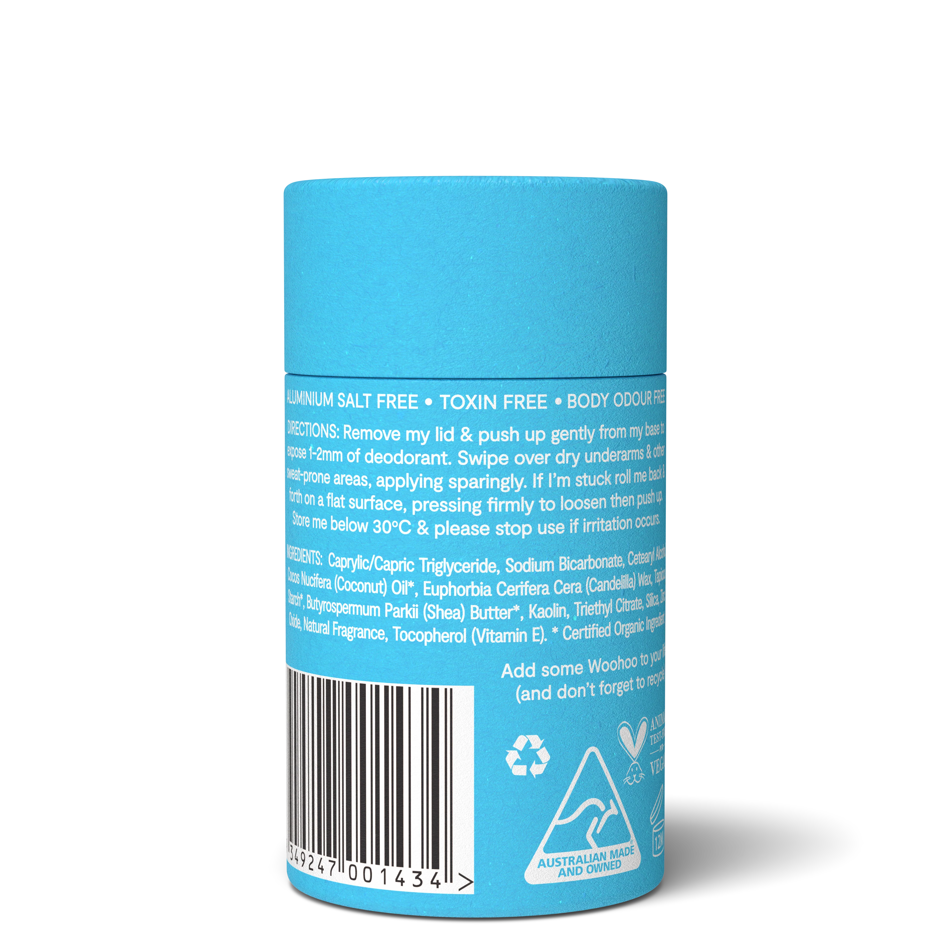 All Natural Deodorant & Anti-Chafe Stick - Surf - Image 2