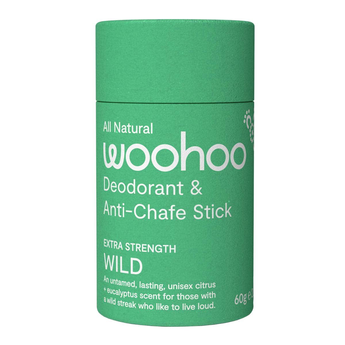 All Natural Deodorant & Anti-Chafe Stick - Wild