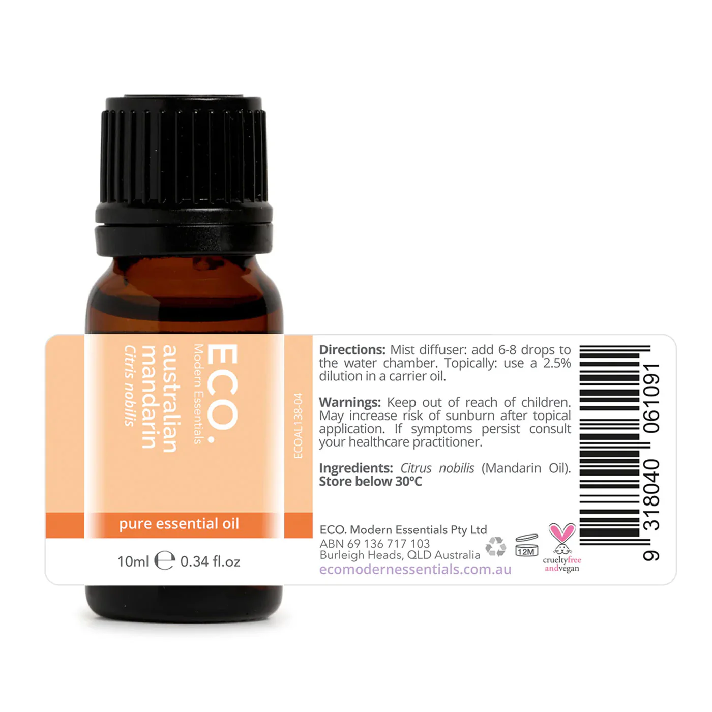 Australian Mandarin Pure Essential Oil - Image 2