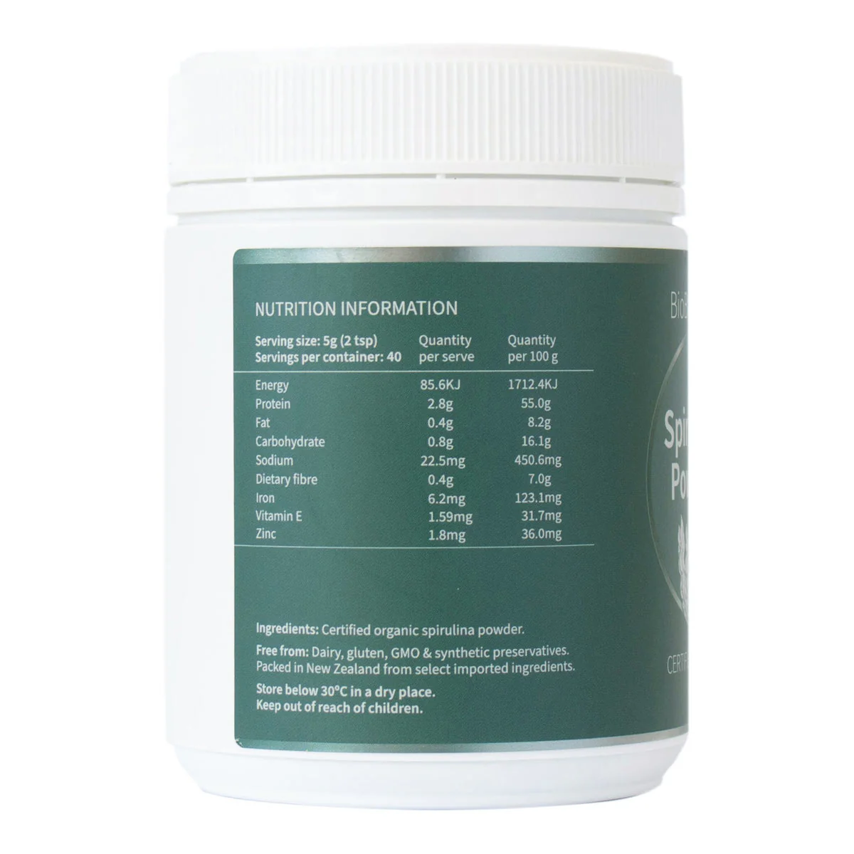 Organic Spirulina Powder - Image 3