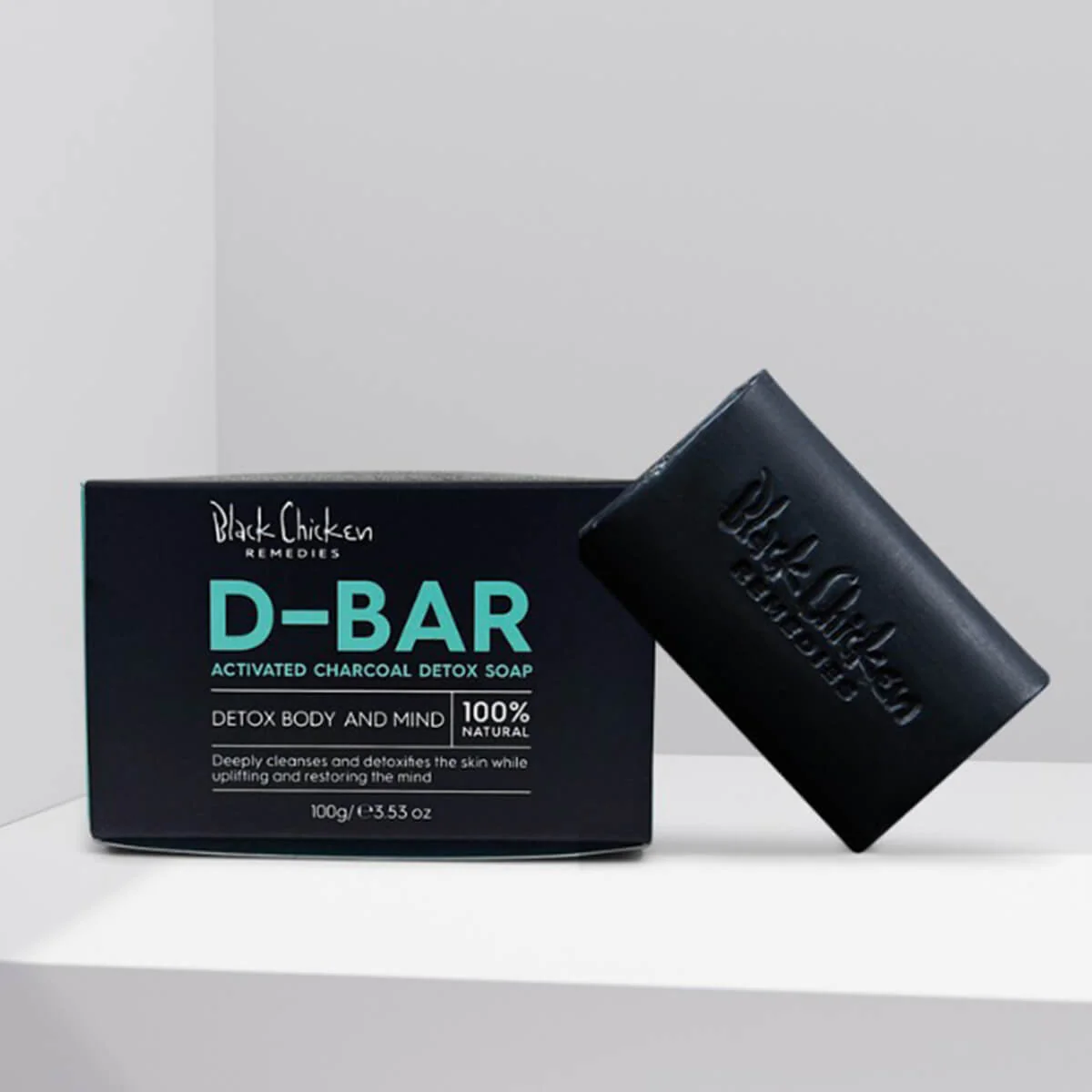 D-Bar Activated Charcoal Detox Soap - Image 4