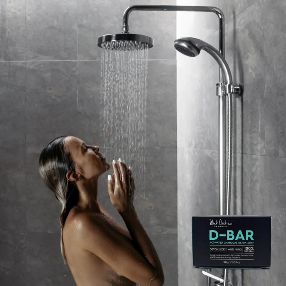 D-Bar Activated Charcoal Detox Soap - Image 5