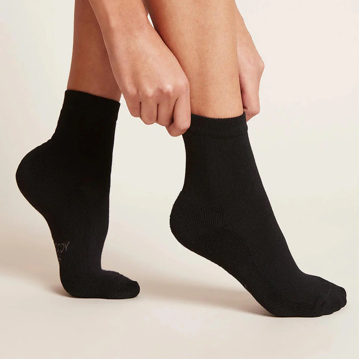 Cushioned Quarter Crew Socks - Image 3