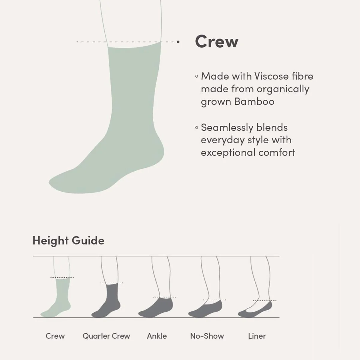 Everyday Crew Socks - Image 2