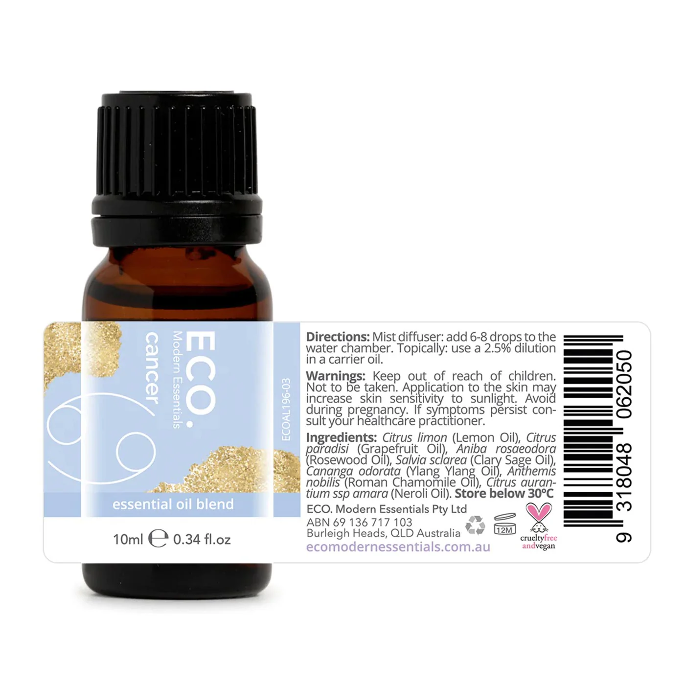Cancer Zodiac Sign Essential Oil Blend - Image 2