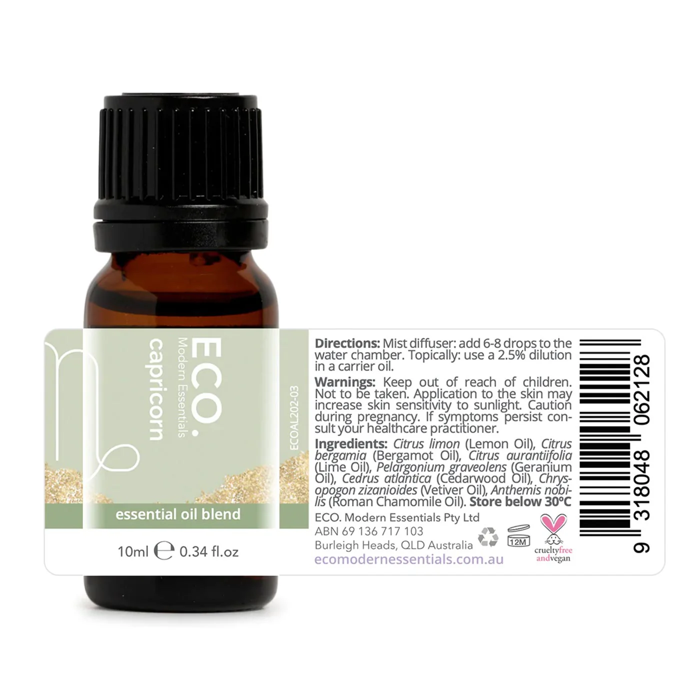 Capricorn Zodiac Sign Essential Oil Blend - Image 2
