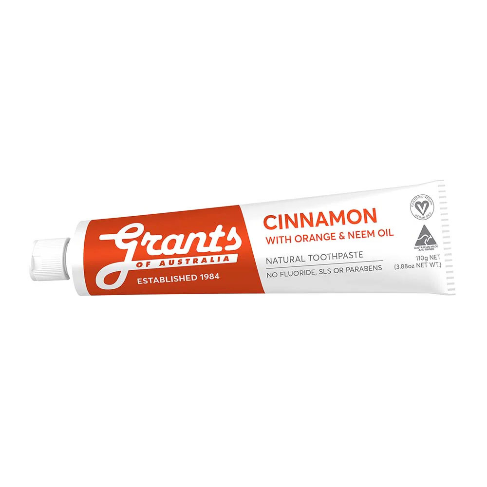 Cinnamon Natural Toothpaste - Fluoride Free - Image 2