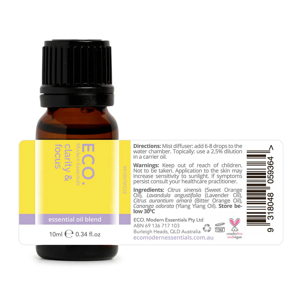 Clarity & Focus Essential Oil Blend - Image 2