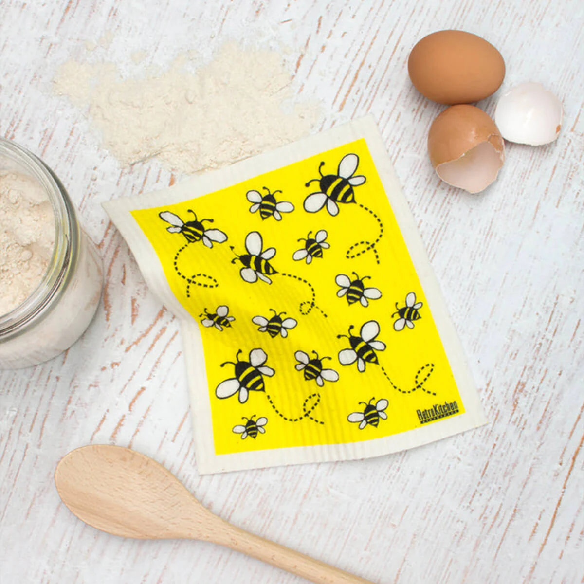 Compostable Sponge Cloth - Bees - Image 3