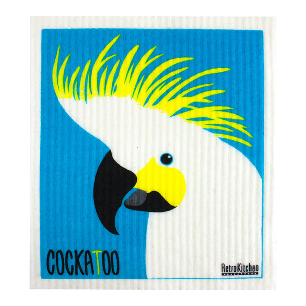 Compostable Sponge Cloth - Cockatoo
