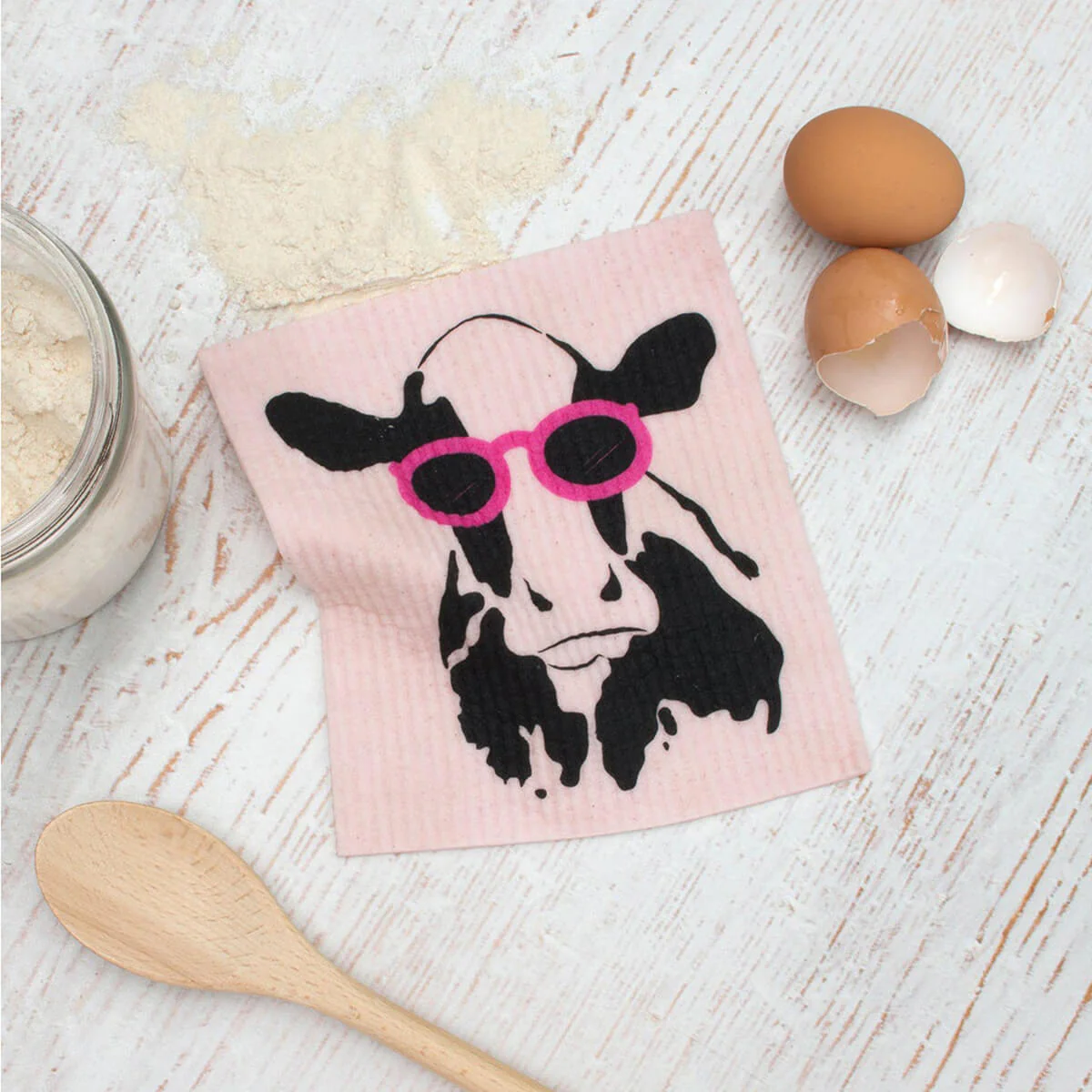 Compostable Sponge Cloth - Cow - Image 3