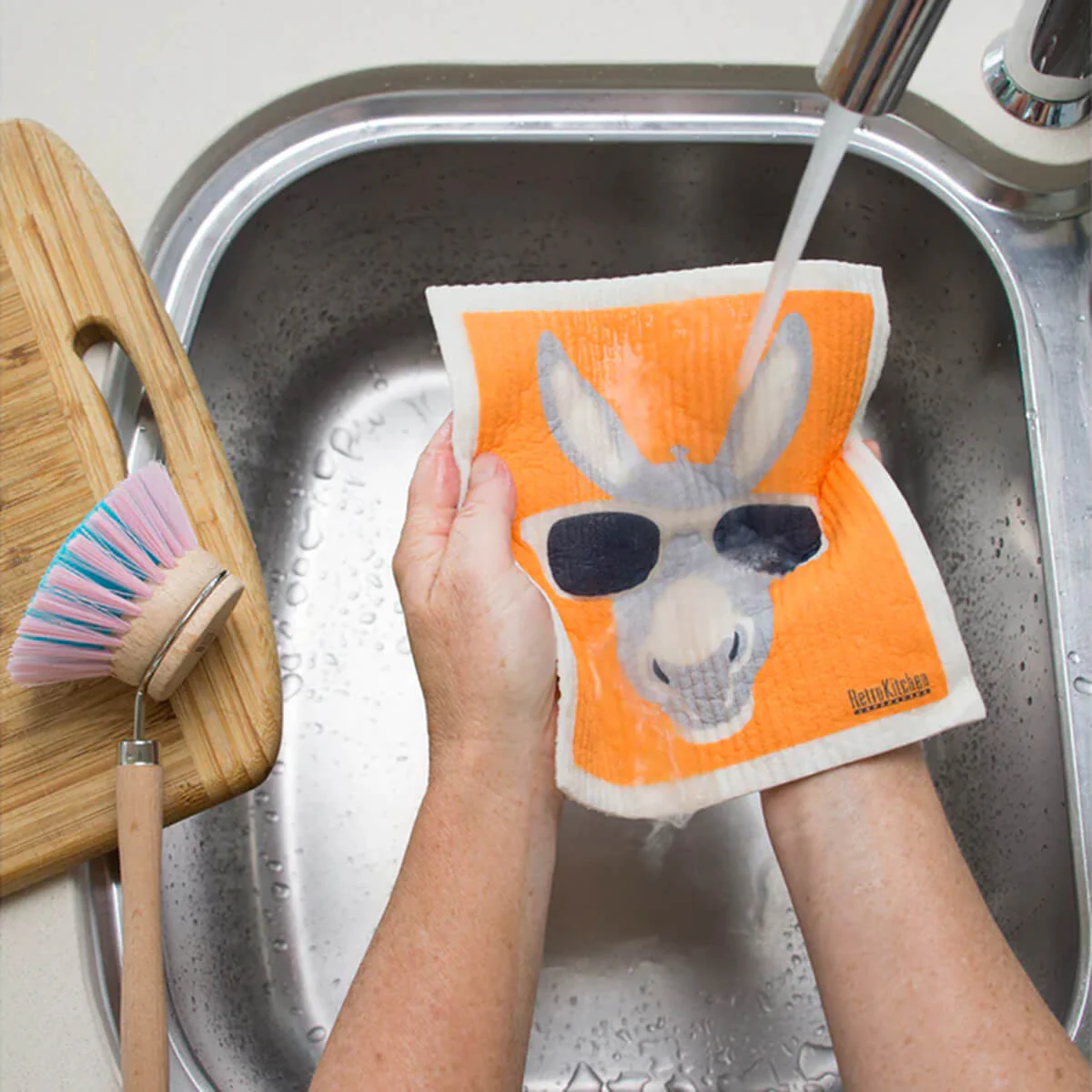 Compostable Sponge Cloth - Donkey - Image 2