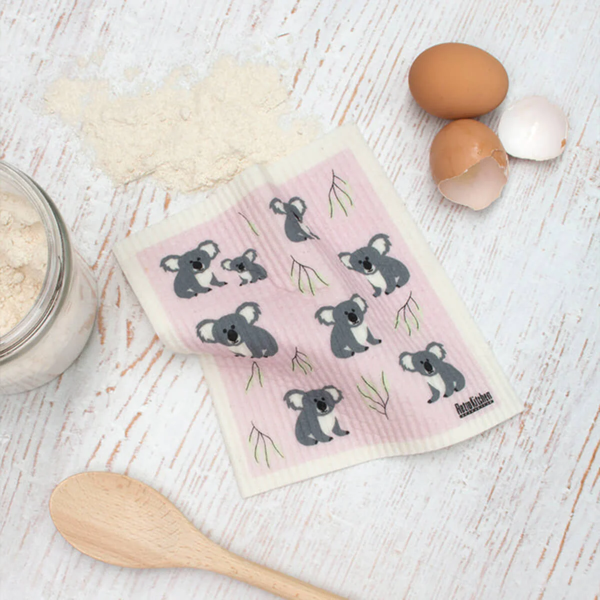 Compostable Sponge Cloth - Koalas - Image 3