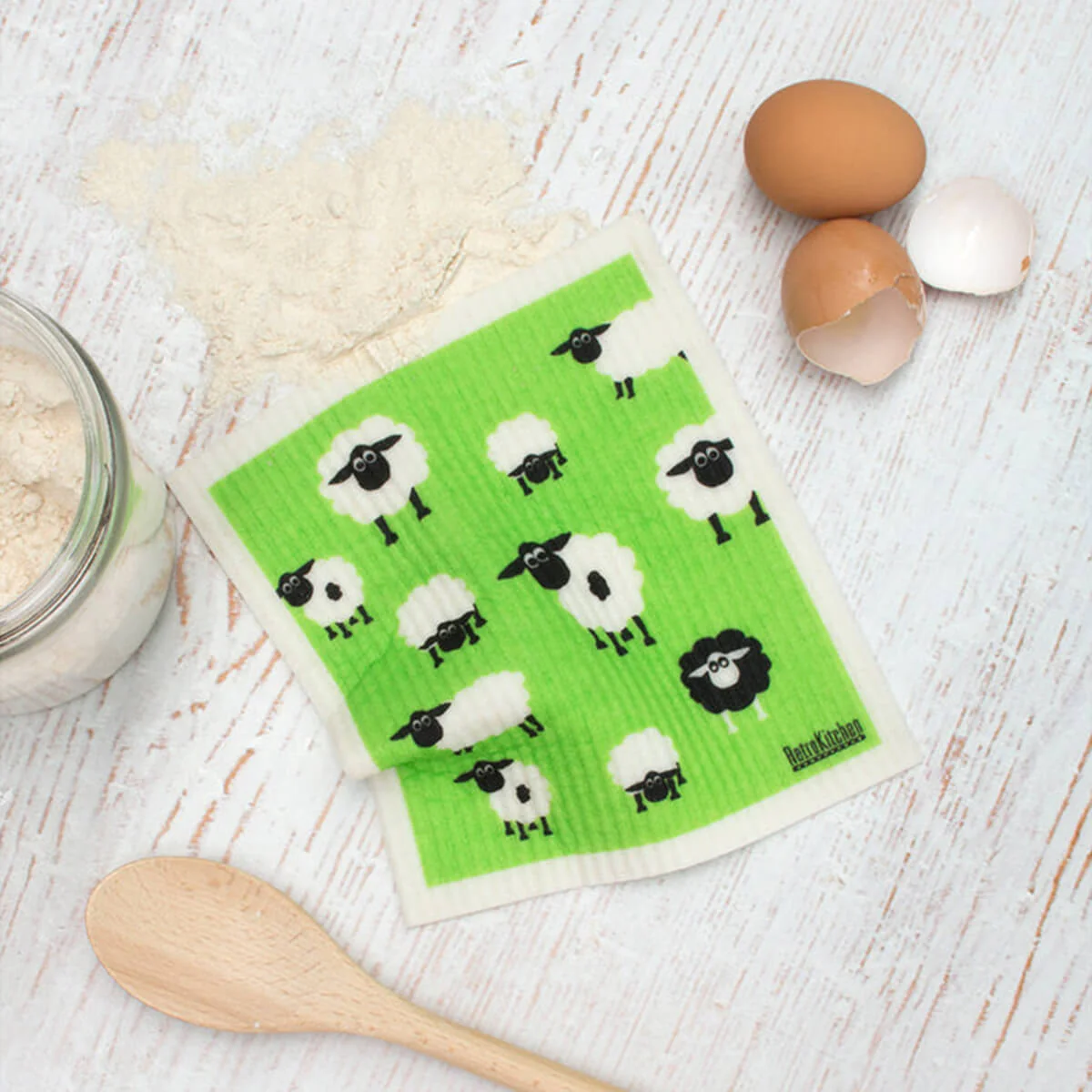 Compostable Sponge Cloth - Sheep - Image 3