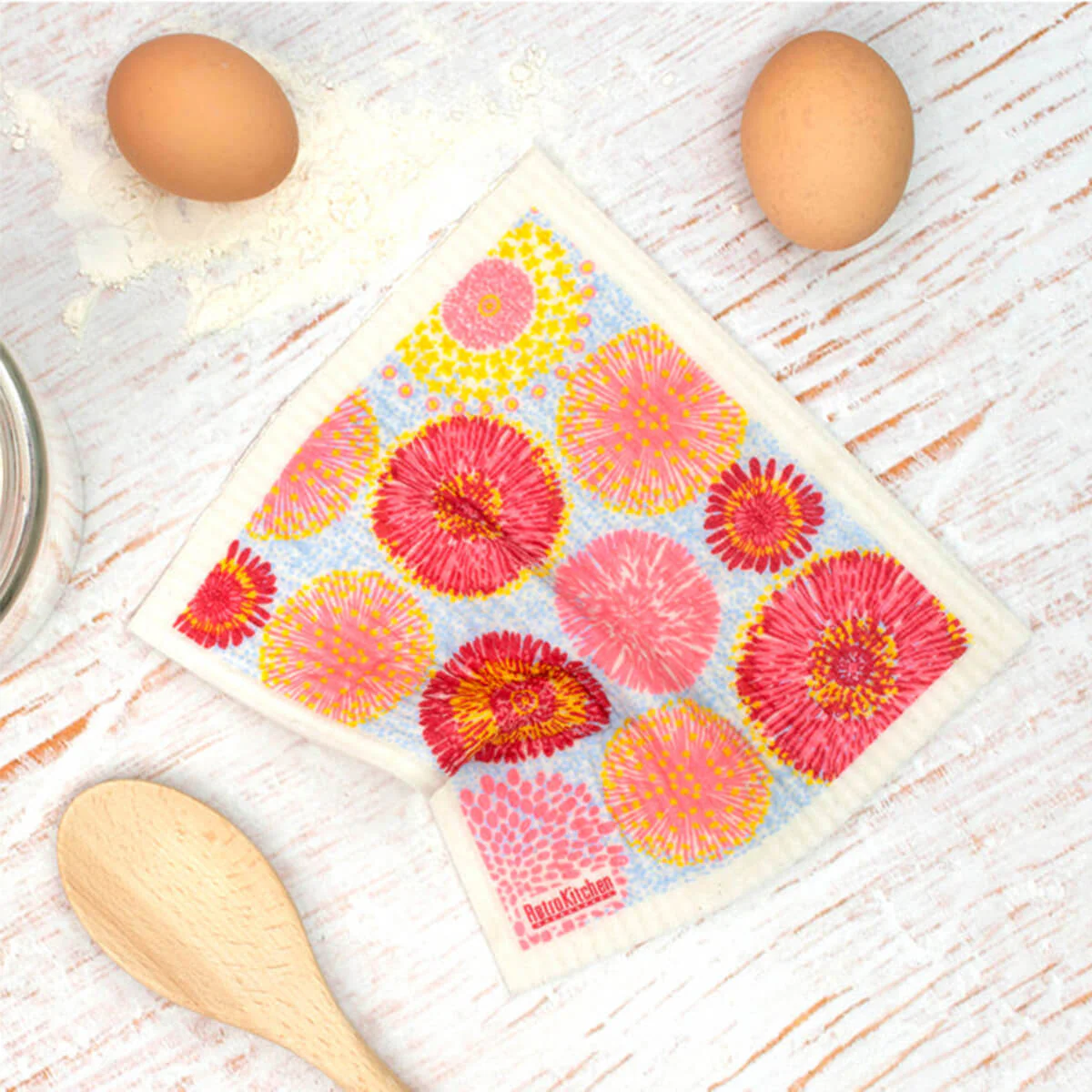 Compostable Sponge Cloth - Waratahs - Image 2