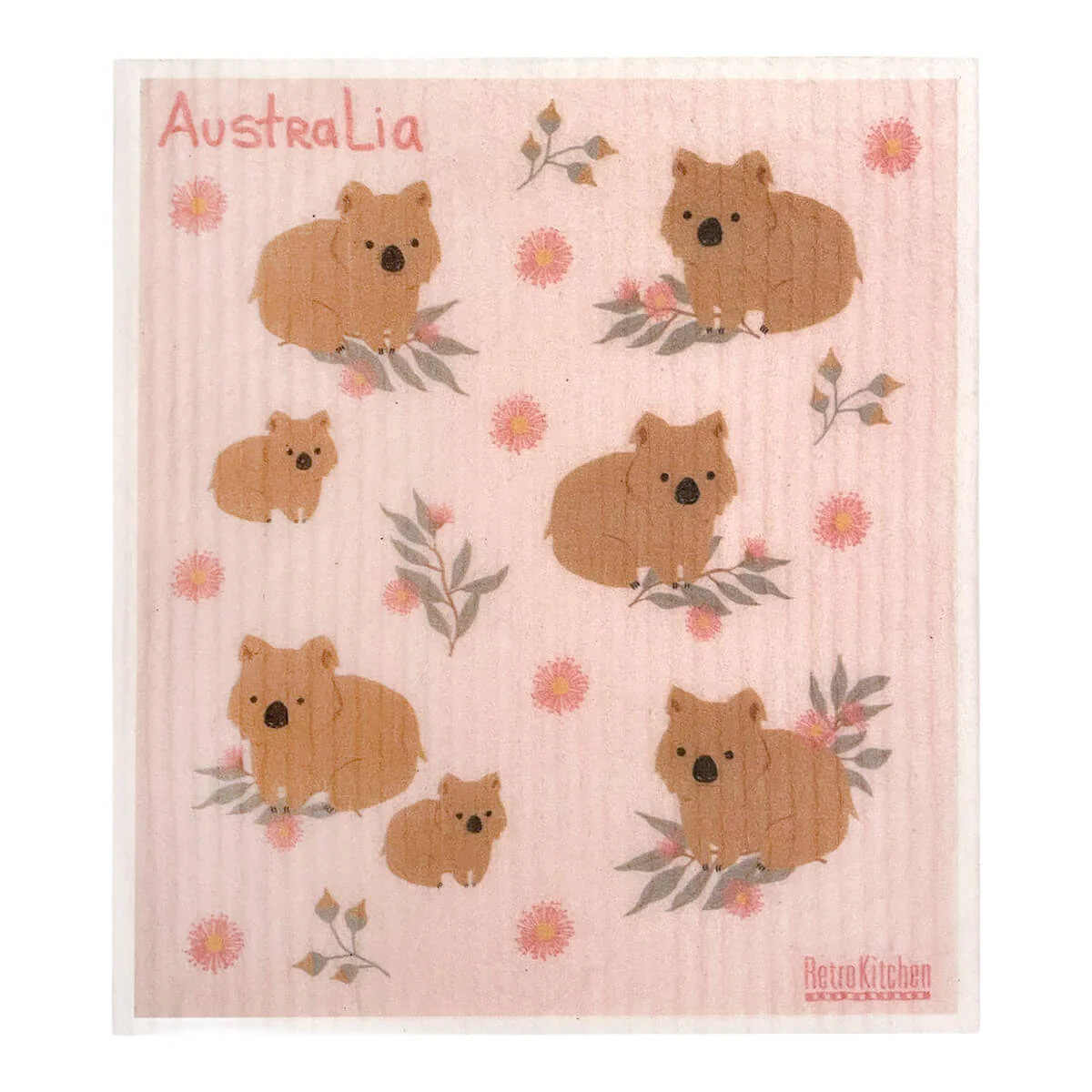 Compostable Sponge Cloth - Wombats