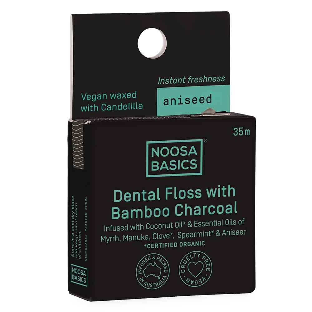 Dental Floss with Bamboo Charcoal - Aniseed