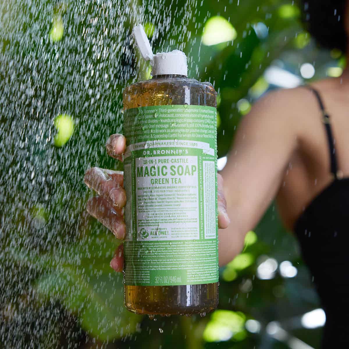 18-In-1 Pure-Castile Magic Soap - Green Tea - Image 2