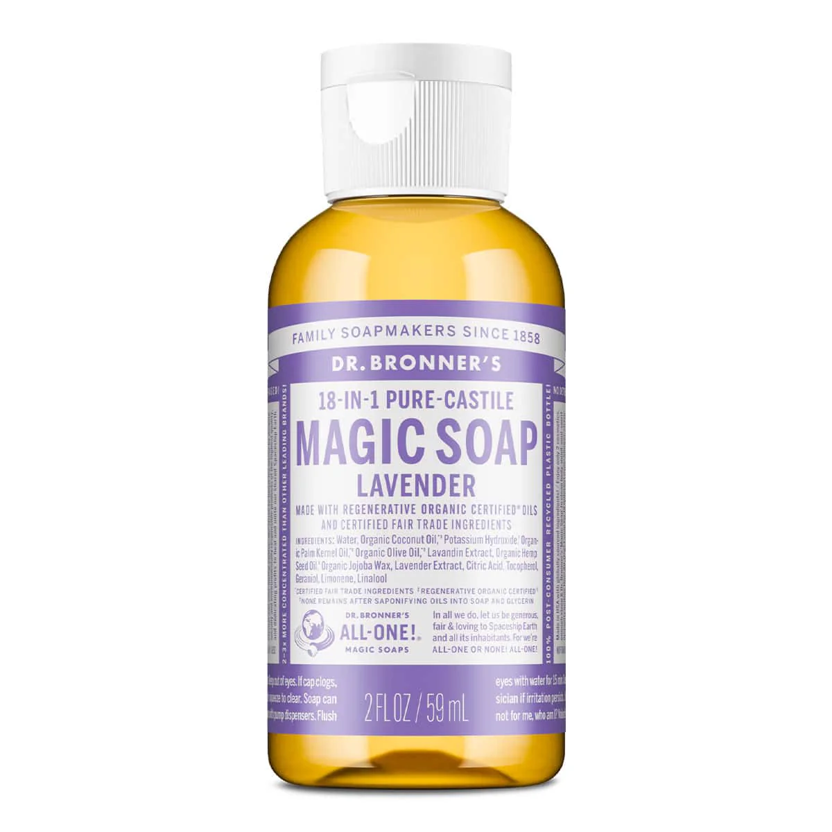 18-In-1 Pure-Castile Magic Soap - Lavender - Image 5