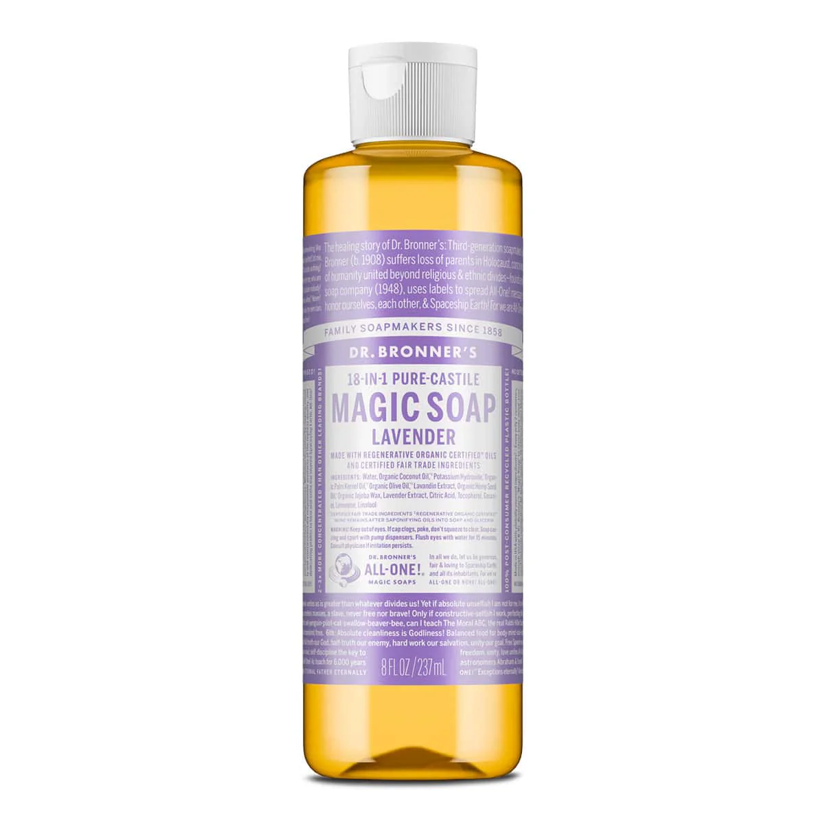 18-In-1 Pure-Castile Magic Soap - Lavender - Image 6