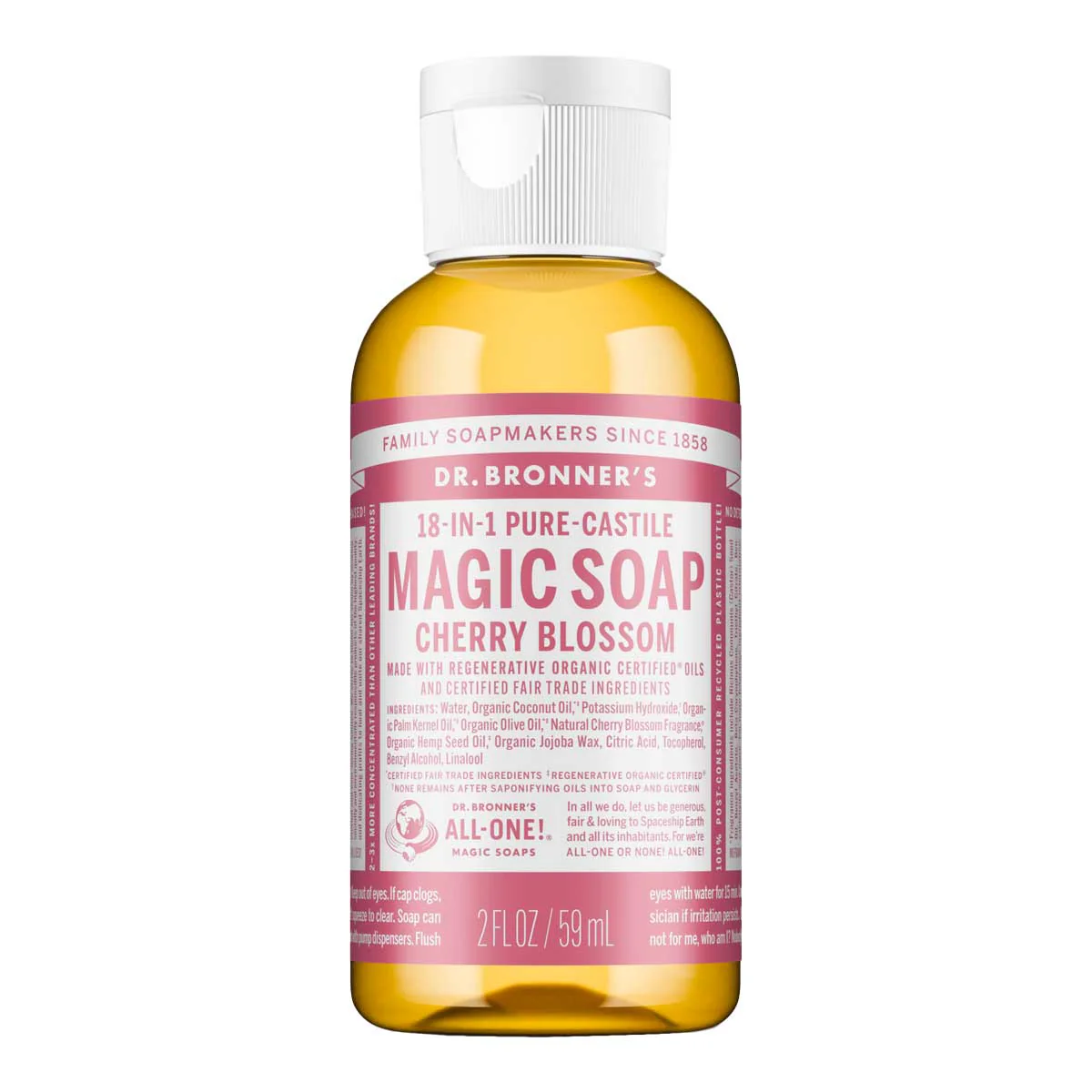 18-In-1 Pure-Castile Magic Soap - Cherry Blossom - Image 3