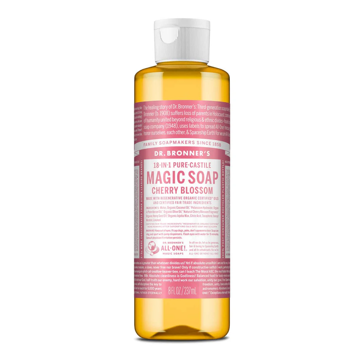18-In-1 Pure-Castile Magic Soap - Cherry Blossom - Image 4