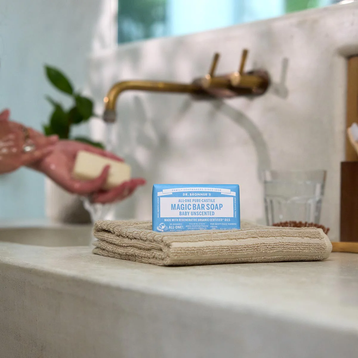 Pure-Castile Magic Bar Soap - Baby Unscented Mild - Image 2
