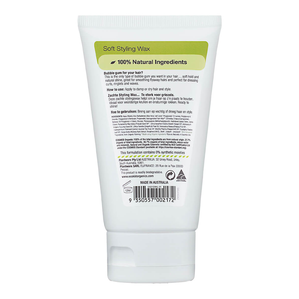 Eco.kid Bubbalicious Soft Styling Wax - Image 2