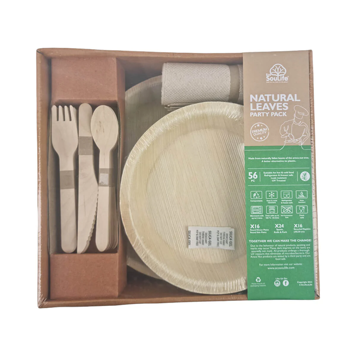 Areca Nut Leaf Round Party Pack