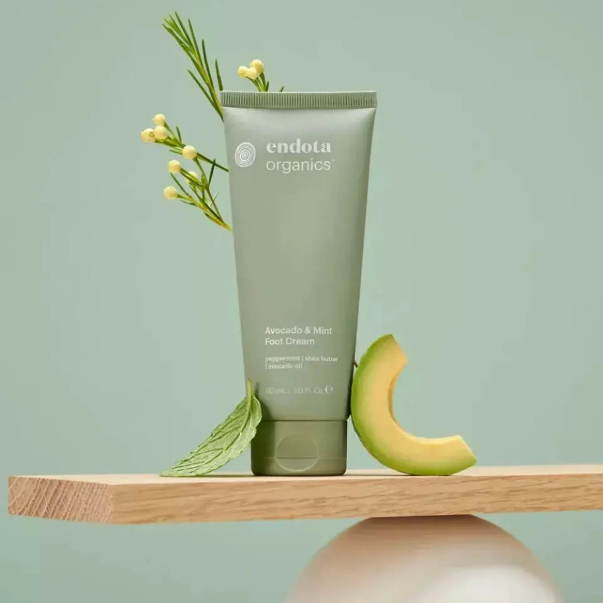 Avocado & Mint Foot Cream - Image 4