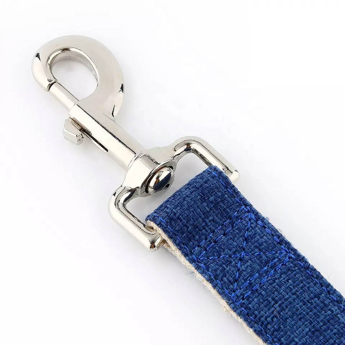 Organic Hemp & Cotton Dog Lead - Ink Blue - Image 3