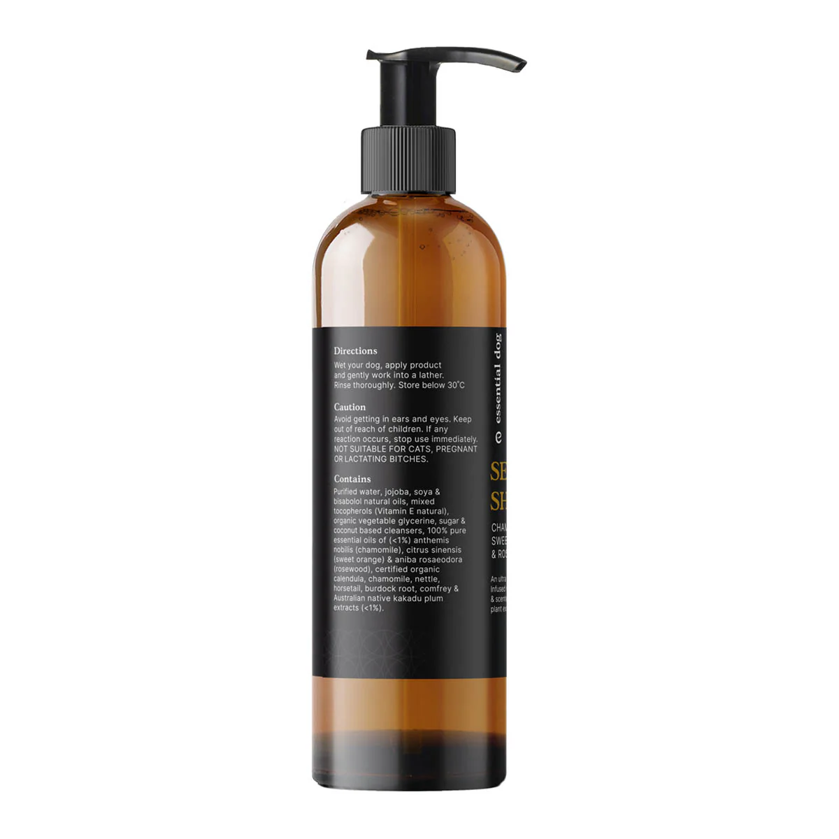 Sensitive Dog Shampoo - Chamomile, Sweet Orange & Rosewood - Image 3
