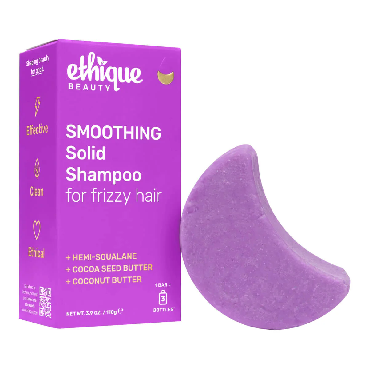 Smoothing Solid Shampoo for Frizzy Hair - Image 2