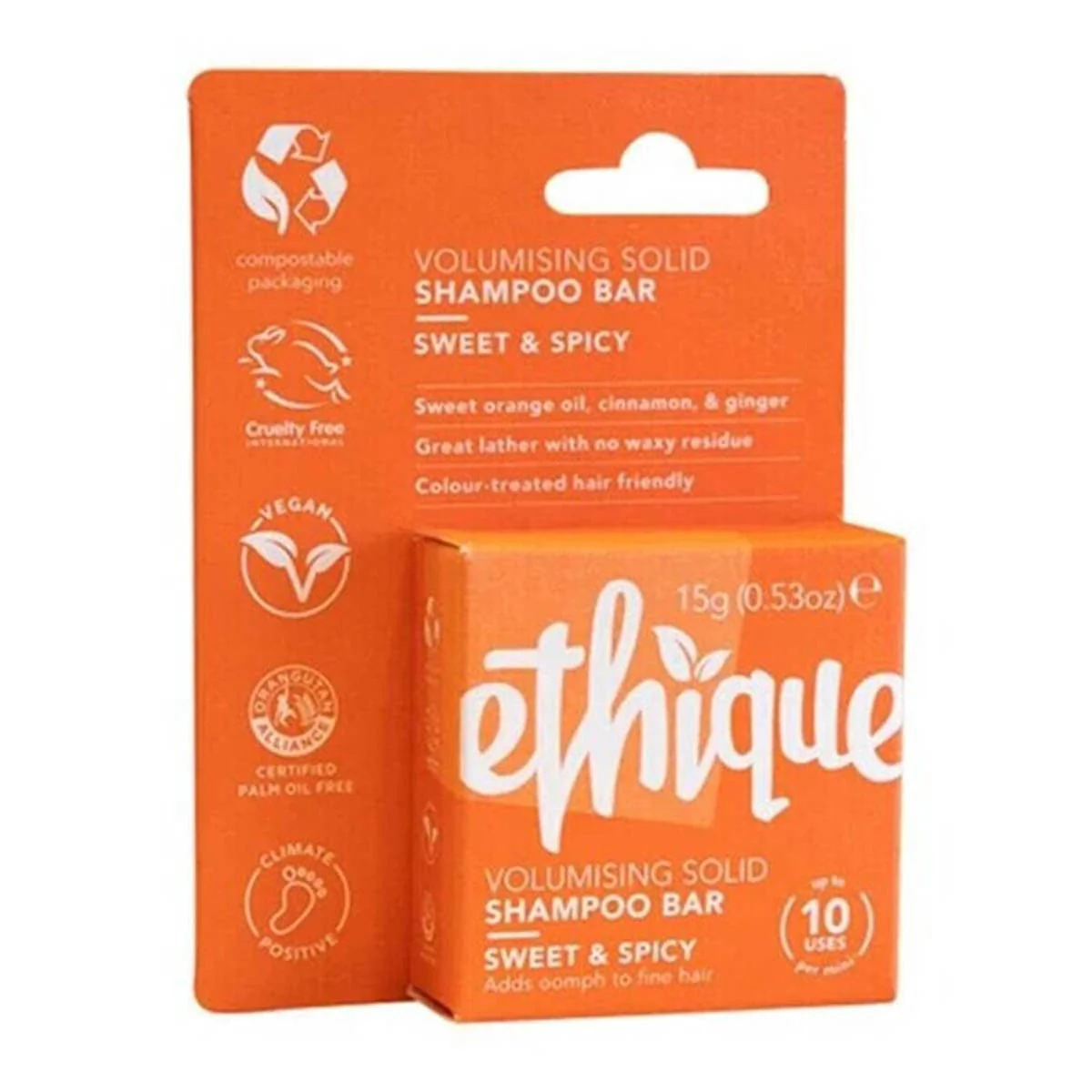 Sweet & Spicy Volumising Solid Shampoo Bar Mini