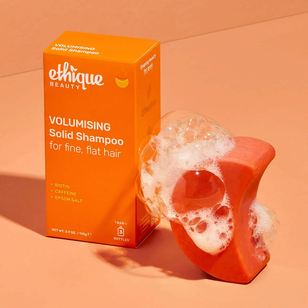 Volumising Solid Shampoo for Fine, Flat Hair - Image 2