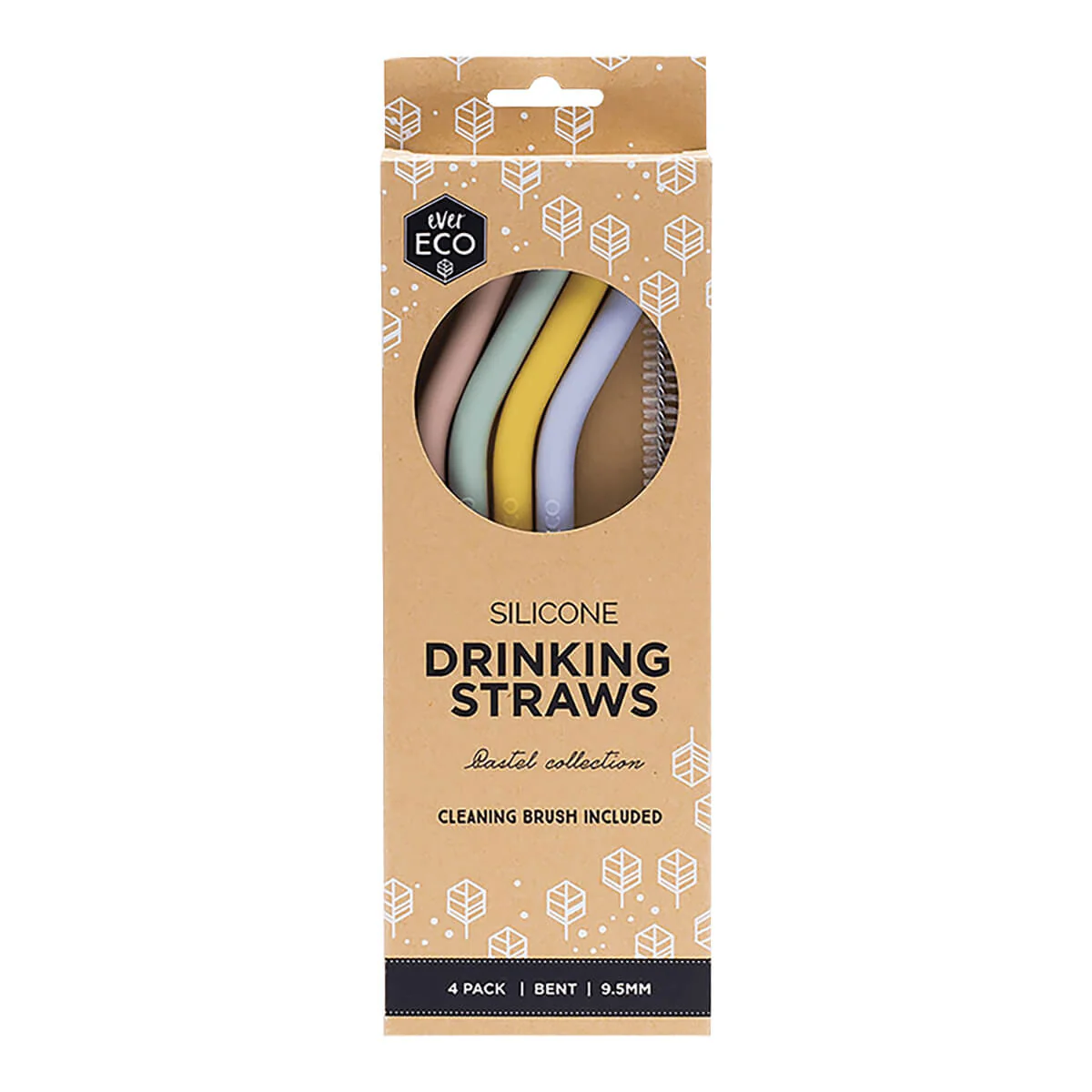 Silicone Drinking Straws - Pastel Collection