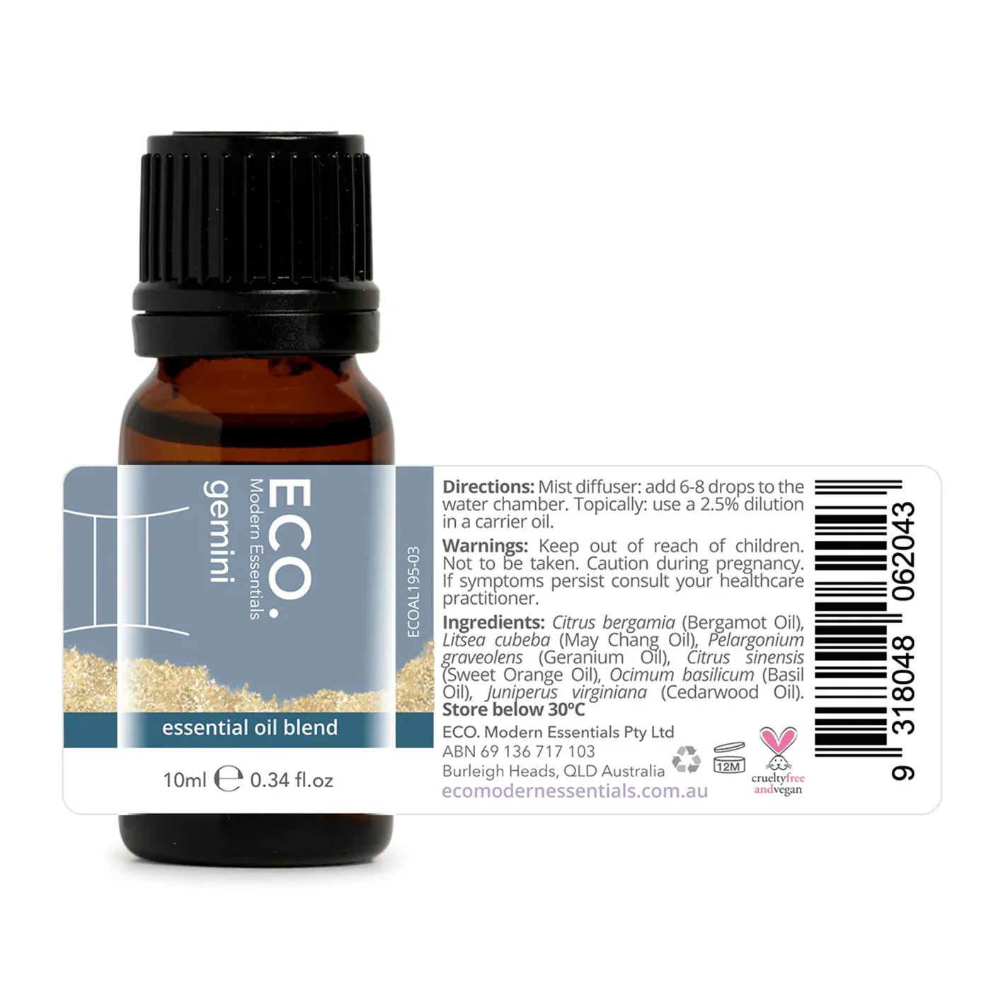 Gemini Zodiac Sign Essential Oil Blend - Image 2