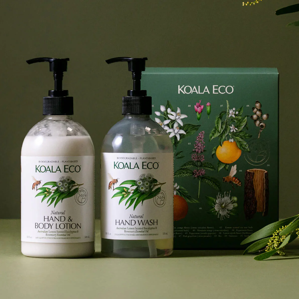 Gift Collection - Natural Hand Care, Eucalyptus & Rosemary - Image 2
