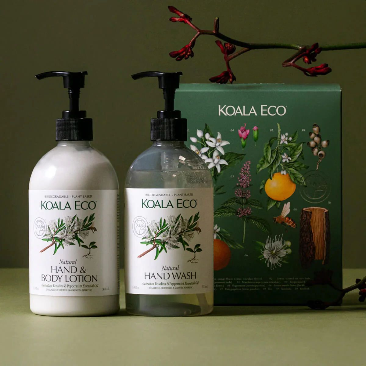 Gift Collection - Natural Hand Care, Rosalina & Peppermint - Image 2