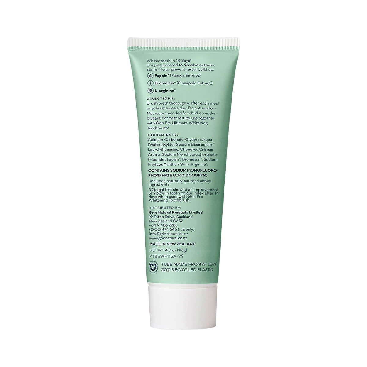 Pro Enzyme Whitening Toothpaste with Fluoride - Image 3