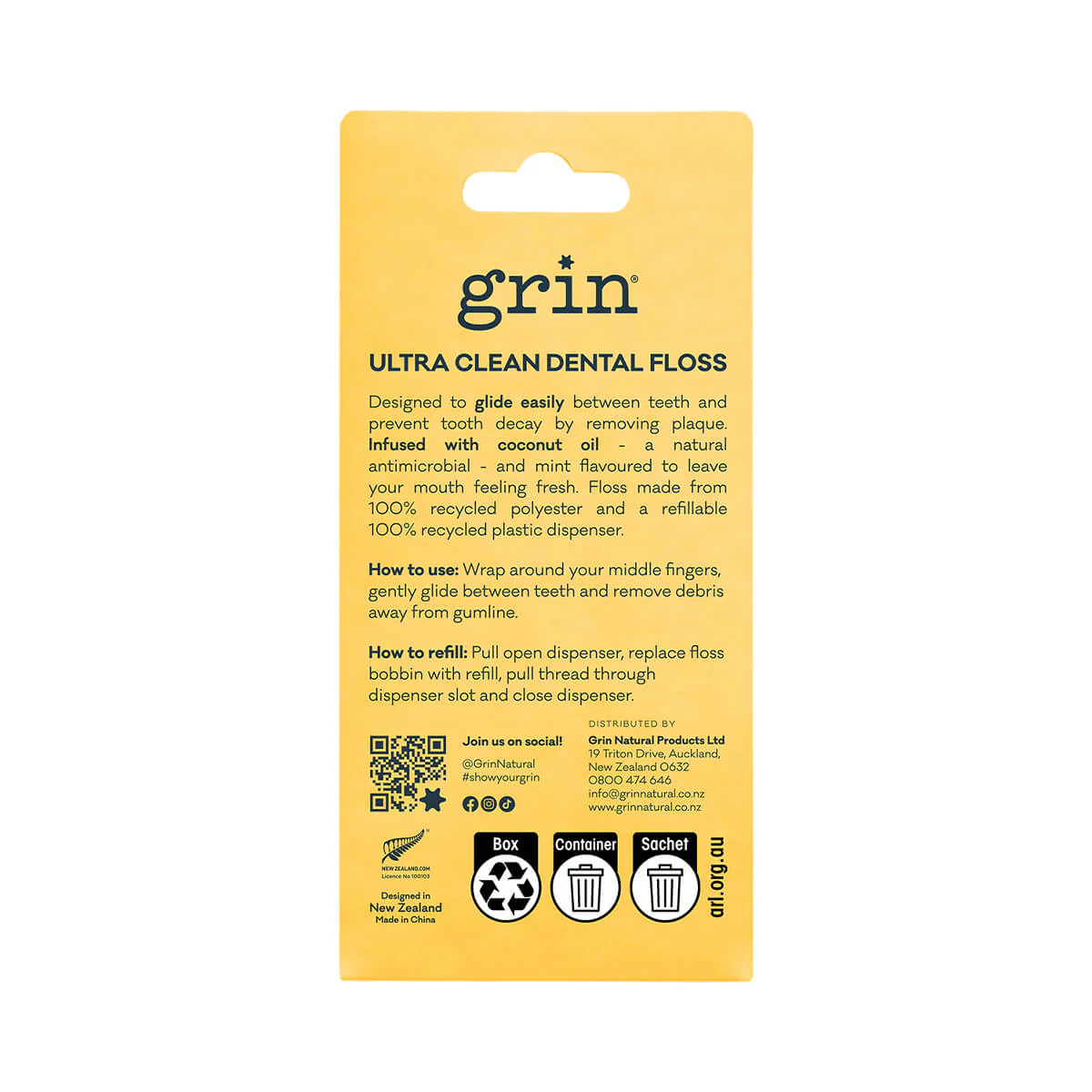 Ultra Clean Coconut Oil Infused Floss - Image 2
