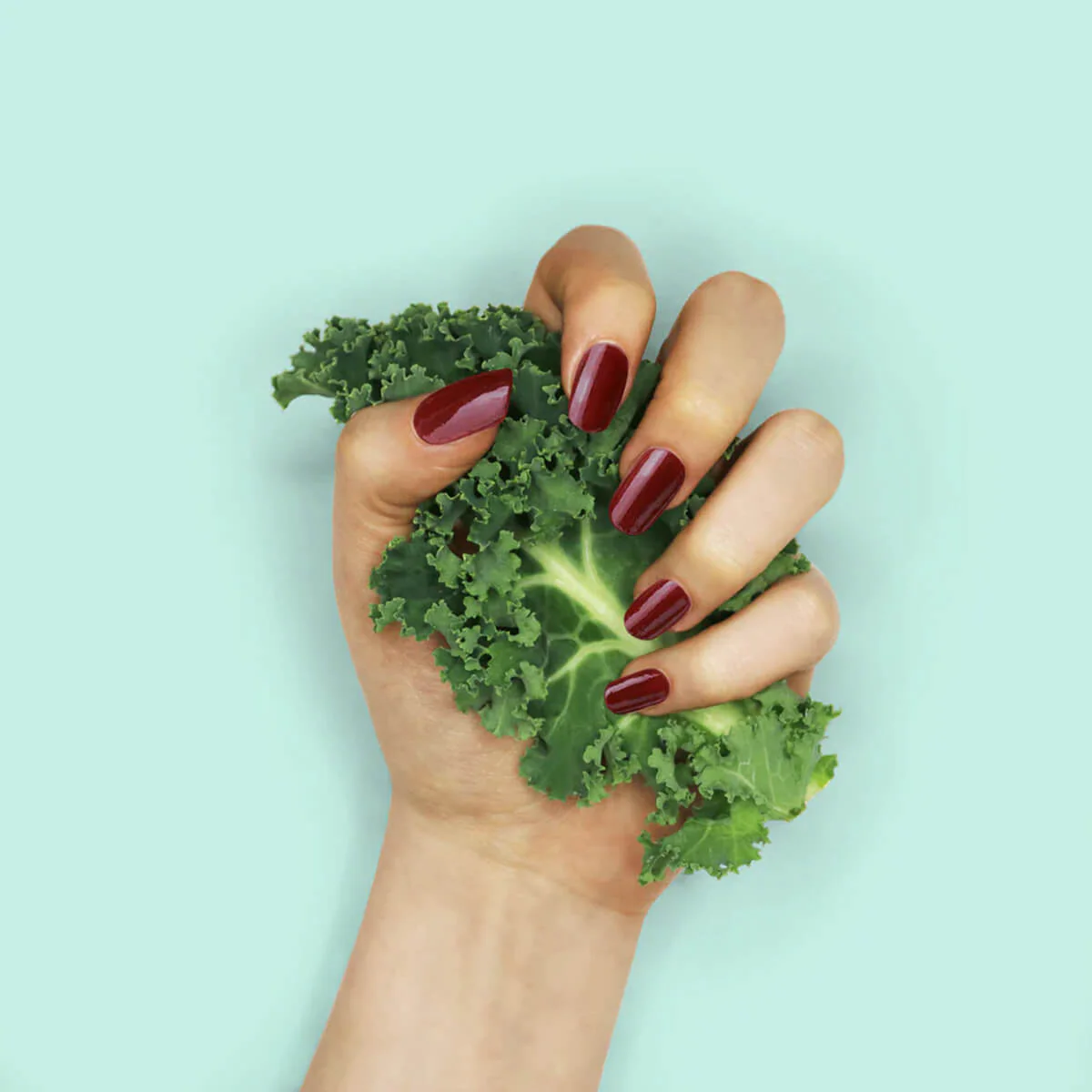Kale'd It Nail Lacquer - Dark Cherry - Image 2