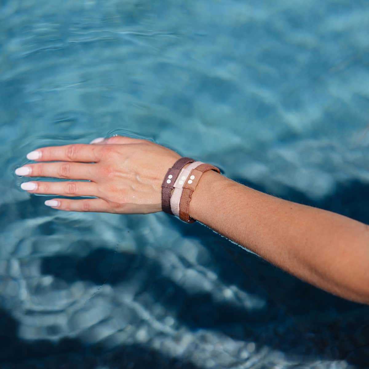 Plastic-Free Hair Ties - Earth Tints - Image 3