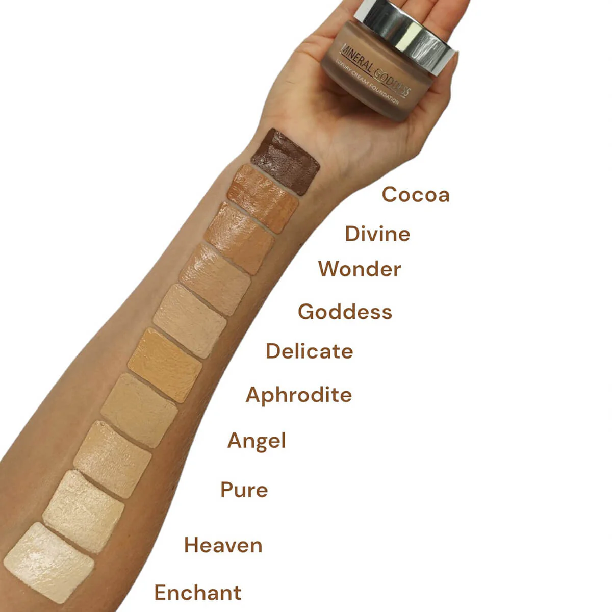 Mineral Goddess Luxury Cream Foundation - Image 3