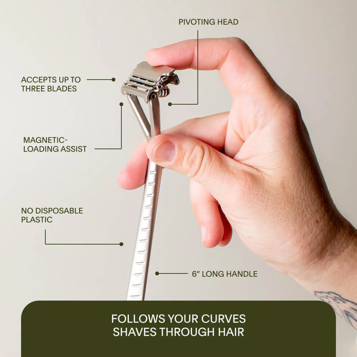 Leaf Razor + Blades - Prism - Image 6