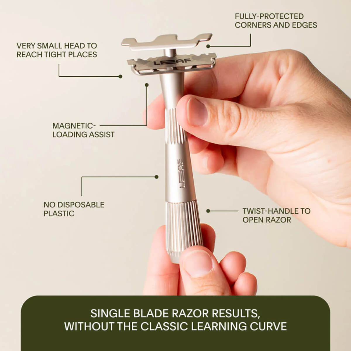 Twig Razor + Blades - Rose Gold - Image 6
