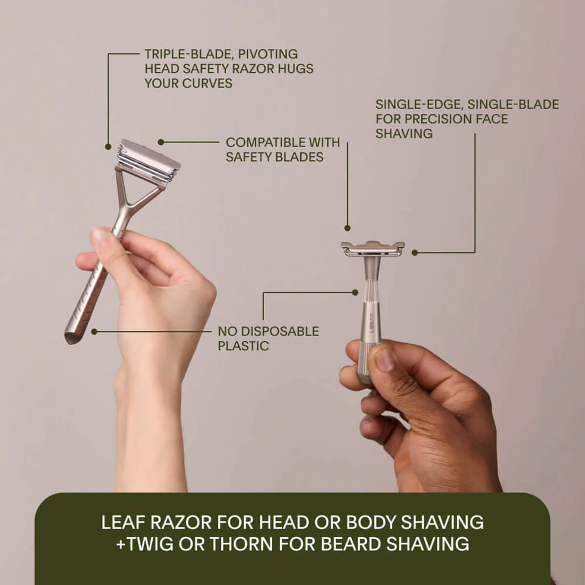 Twig Razor + Blades - Chrome - Image 8