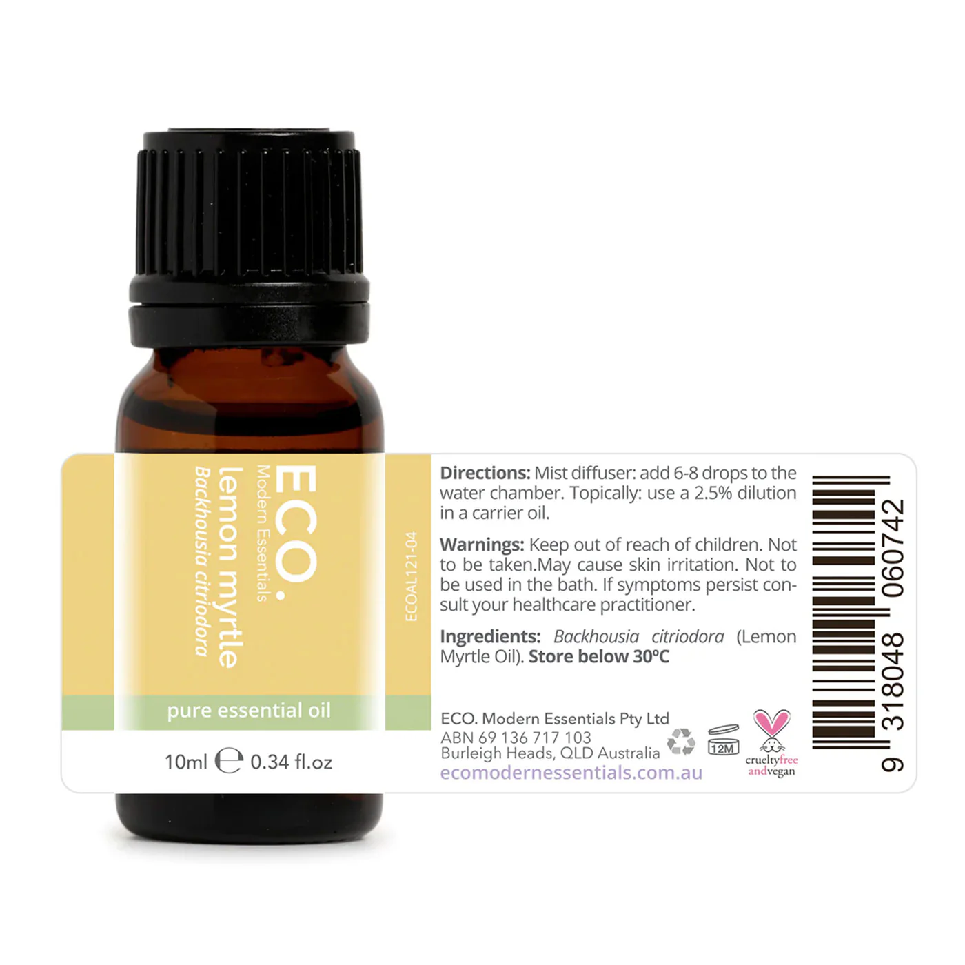 Lemon Myrtle Pure Essential Oil - Image 2