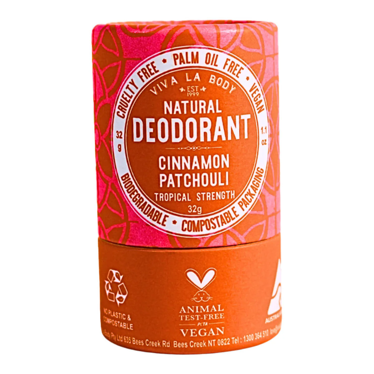 Natural Deodorant - Cinnamon & Patchouli - Image 2